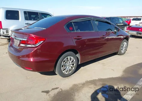 2014 Honda Civic Lx z USA, uszkodzony, nr VIN 19XFB2F56EE043131